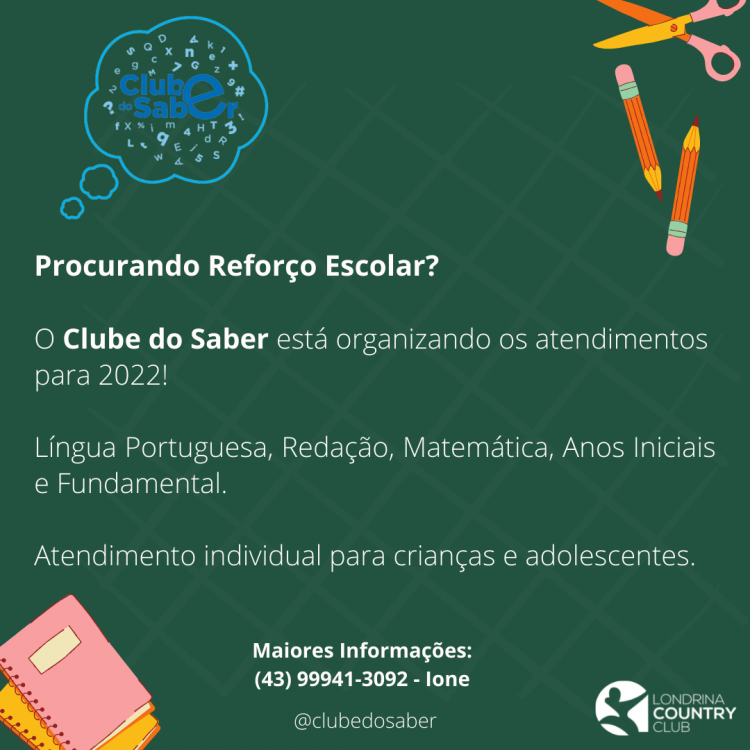 Post Escolar Novas turmas